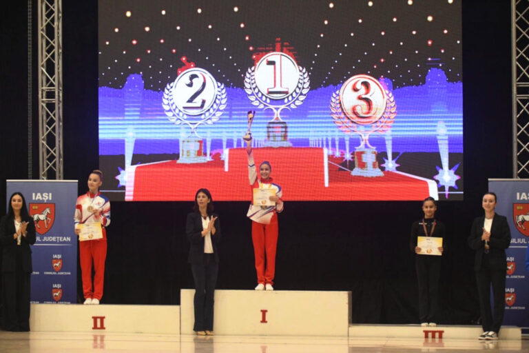 Andra Ionescu, locul I, pe podiumul național din Iași